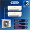 Мульти сплит-система на 2 комнаты TICA TIMS080CSREC/TMVW036ACB*2шт M224047 - фото 6204308