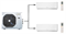 Мульти сплит система на 2 комнаты Eurohoff Smart multi EMMULT-18/2/EMMULT-09*2 M254653 - фото 6204459