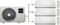 Мульти-сплит система на 3 комнаты Eurohoff Smart multi EMMULT-30/3/EMMULT-09*3 M264642 - фото 6204684