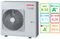 Внешний блок мульти сплит-системы на 4 комнаты Toshiba RAS-4M27G3AVG-E M234898 - фото 6205059